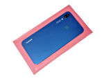 Tkgz Huawei Uyumlu P20 Lite Arka Kapak (LENS Lİ CAM+B-7000) MAVİ