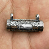 Dualı 925 Ayar Gümüş Cevşen Kolye Ucu 