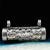 Dualı 925 Ayar Gümüş Cevşen Kolye Ucu 