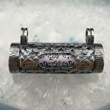 Dualı 925 Ayar Gümüş Cevşen Kolye Ucu 