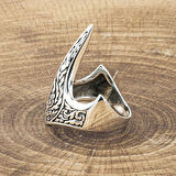 925 Ayar Gümüş Özel Tasarım Okçu Zihgir Yüzüğü