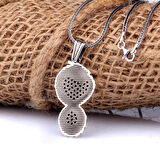 EJDERHA MODEL MİKRO TAŞLI 925 AYAR GÜMÜŞ KOLYE