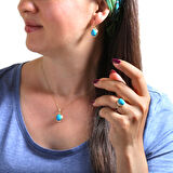 Firuze Taşlı Altın Üçlü Nostalji Takım (TKM0029)