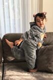 Welsoft Peluş Unisex Kışlık Bebek Takımları Çocuk Giyim Bebek Kıyafeti Çocuk Kostümü welsoft takım