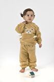 Welsoft Peluş Unisex Kışlık Bebek Takımları Çocuk Giyim Bebek Kıyafeti Çocuk Kostümü welsoft takım
