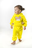Welsoft Peluş Unisex Kışlık Bebek Takımları Çocuk Giyim Bebek Kıyafeti Çocuk Kostümü welsoft takım