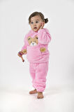 Welsoft Peluş Unisex Kışlık Bebek Takımları Çocuk Giyim Bebek Kıyafeti Çocuk Kostümü welsoft takım
