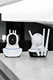 Wifi Kamera Ev Kamerası Gece Görüşlü Kablosuz Bebek Izleme Kamerası