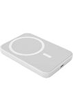 Powerbank Kablosuz 15W Taşınabilir Şarj Aleti Çift Kablo