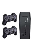 Game Stick El Atarisi 2.4g Kablosuz Çift Kol Oyunlar 4k Game Stick 3500 Oyunlu Atari Uyumlu