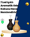 USB Şarjlı 7 Renk LED Işıklı Sessiz Çalışan Mini Hava Nemlendirici