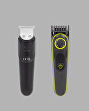 Erkek Bakım Seti – Kablosuz Şarjlı Tıraş Makinesi, Su Geçirmez ve Sessiz Motorlu