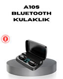 A10s TWS Bluetooth 5.0 Kulaklık – Powerbank’li Şarj Kutusu, Dokunmatik Kontrol, Gerçek Stereo