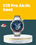 Akıllı Saat Nabız Ölçer, Adım Sayar ve Uyku Takip Özellikli