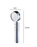 Masaj ve Yağmur Modlu Çok İşlevli Paslanmaz Çelik Duş Başlığı