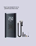 Bisiklet, Motosiklet ve Araçlar İçin Çok Amaçlı Hava Pompası