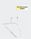 Kablosuz Bluetooth Kulaklık – Boyun Askılı, 100 Saat Pil Ömrü
