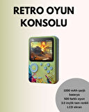 TV Bağlantılı 500 Oyunlu Mini Gameboy Konsol