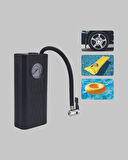 Type-C Şarjlı Güçlü Elektrikli Kompresör Motosiklet Oto Bisiklet İçin