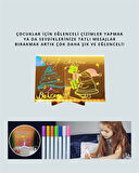 Dekoratif LED Yazı Tahtası – Silinebilir, Neon Kalemli, Planlama ve Hatırlatma İçin İdeal