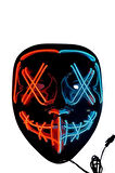 Hallowen Parti Maskesi Neon Led Işıklı Maske 3 Modlu Cadılar Bayramı Maskesi