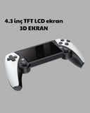 3D Ekranlı Mini Oyun Konsolu + Multimedya