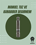 Orta Boy Kararbiber ve Tuz Öğütücü – Kolay Kullanım, Şık Tasarım