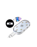 Araç İçi Dekorasyon İçin Manyetik ve Yapışkanlı LED Ambiyans Lambası