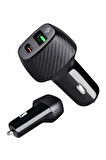 Type-C Girişli Araba Çakmaklık Şarj Cihazı 38W Oto Çakmaklık