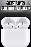 4.Nesil Kaliteli TWS Android ve İOS Uyumlu Mikrofonlu Kulaklık
