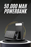 50.000 Mah Led Dijital Göstergeli USB Çıkışı Powerbank