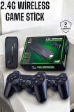 Atari Oyun Konsolu 2000 Oyunlu Game Stick 2.4G Wireless