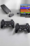 Atari Oyun Konsolu 2000 Oyunlu Game Stick 2.4G Wireless