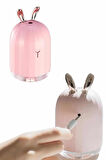 Aromaterapi Hava Nemlendirici Dekoratif USB Şarjlı Tavşan Nemlendirici