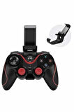 Yeni Nesil X3 Gamepad Android Uyumlu Telefon Tutucu Özellikli Joystick