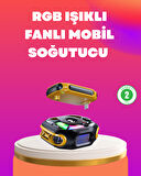 Type-C Girişli AI Modlu Yüksek Performanslı Telefon Soğutucu