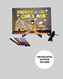 Yaratıcı Çizim ve Mesajlar İçin LED Işıklı Renkli Tahta