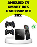 M8Pro Android TV Box ve Retro Oyun Konsolu 64GB