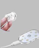 7 Renk Modlu Dokunmatik Sensörlü Mini LED Araç İçi Lamba