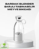 USB Şarjlı Kablosuz Blender – Taşınabilir, Kompakt ve Çevre Dostu Meyve Sıkıcı