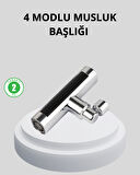 360° Dönebilen Musluk Başlığı 4 Fonksiyonlu Su Tasarruflu ve Dayanıklı