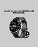 100mAh Şarjlı Akıllı Saat – Mesaj Bildirimi, Müzik Kontrolü ve Ergonomik Tasarım