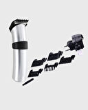 Profesyonel Şarjlı Saç ve Sakal Kesme Makinesi – Paslanmaz Çelik Bıçaklı, Ergonomik ve Sessiz Motorlu