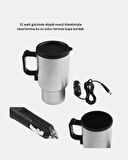 Araç İçi Su Isıtıcı Termos Kupa 12 Watt Enerji Tasarruflu