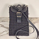 Cep telefonu çantası siyah 