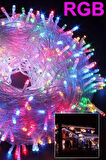10 Metre 100 Ledli 8 Fonksiyonlu Karışık Renkli RGB Led Lamba