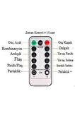 Uzaktan Kumandalı Led Perdeye Takılabilen Kancalı Işık Usb 3x3 Metre Peri Perde Led (5047)