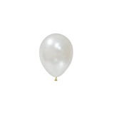 20 Adet 12 İnç 30 Cm Metalik Beyaz Balon Doğum Günü Süsleme