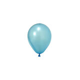 20 Adet 12 İnç 30 Cm Metalik Açık Mavi Balon Doğum Günü Süsleme
