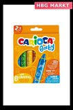 Mey İthalat®  Bebek Yumuşak Pastel Boya 8'li